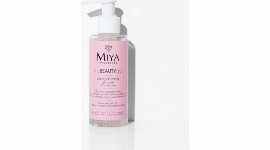 Miya můj kosmetický gel vychovávající čištění obličeje a čisticí gelu 140 ml