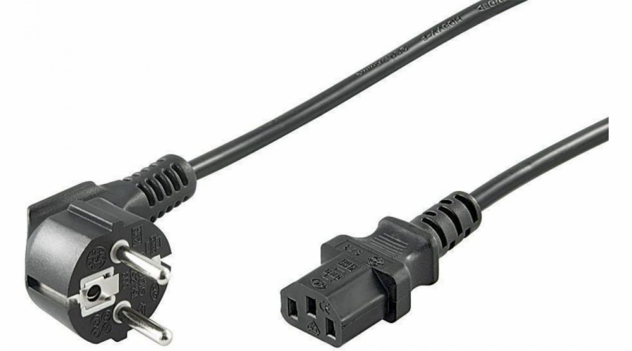 Poplatek za přívod Goobay Schuko Schuko 7/7 IEC C13 5M Černý napájecí kabel (51320)