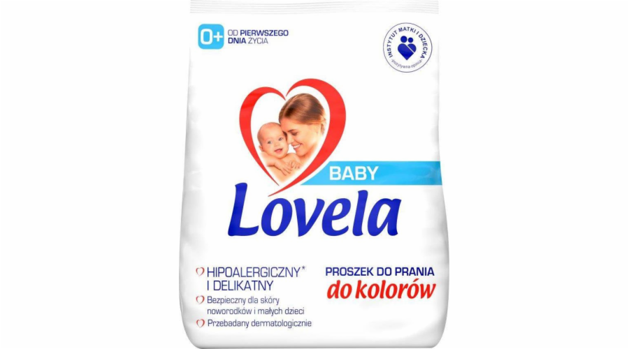 Lovela Lovela_baby hypoalergenní prací prášek pro dítě a dětské oblečení pro barvy 1,3 kg