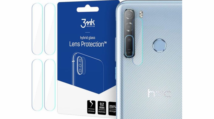 3MK Hybrid Glass 3MK Ochrana čoček HTC Desire 20 Pro