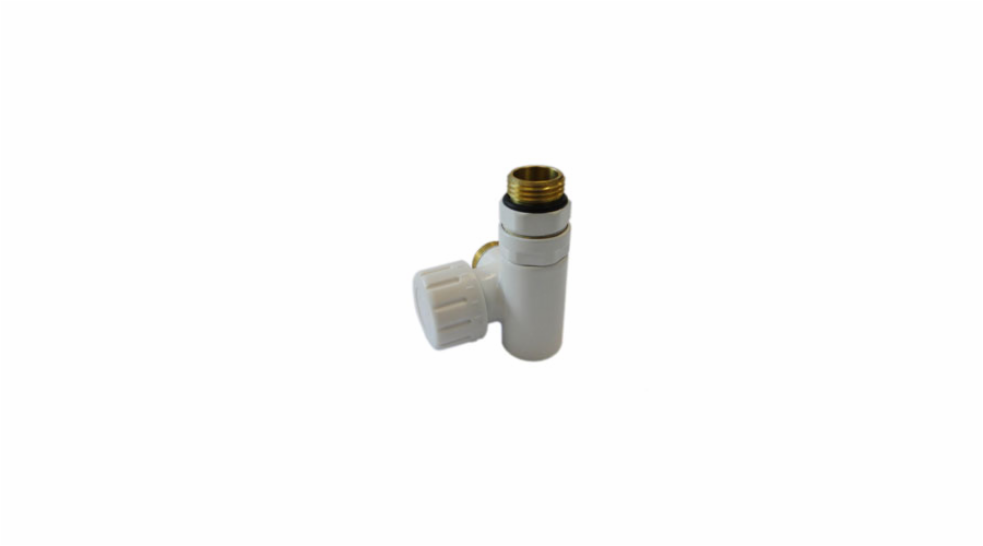Termostatický ventil Schlosser pro montáž elektrického ohřívače bílé vpravo - 604900002