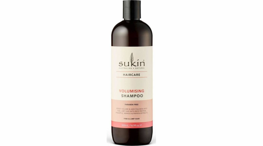 Sukin Sukin, šampon dávající hlasitost, 500 ml