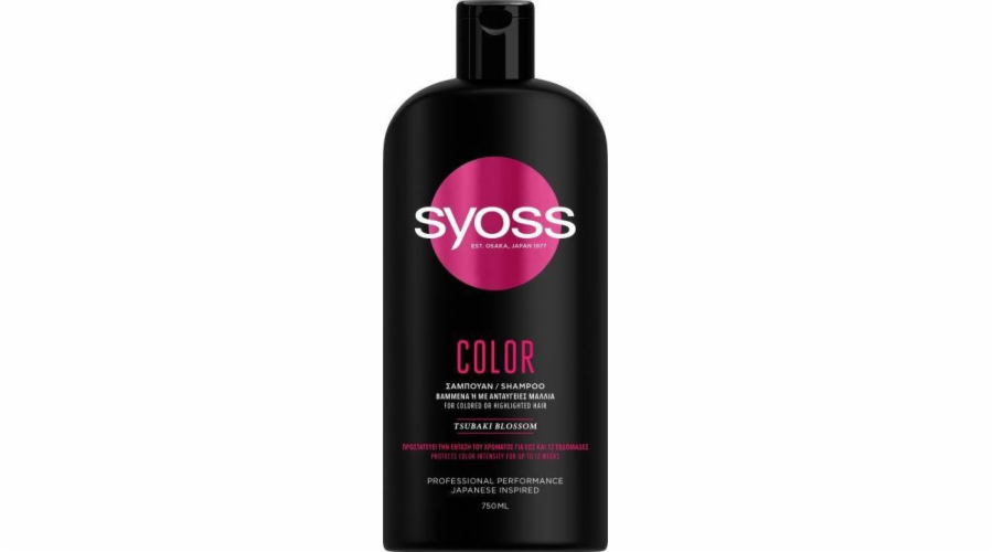 Syoss Syoss Color Shampoo šampon pro barvené a bělené vlasy 750 ml | Doručení zdarma od PLN 250