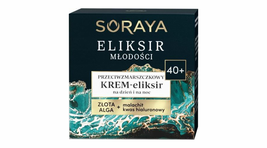 Soraya Soraya Elixir of Youth Anti-Wrinkle Cream-Elixir 40+ na den a noc