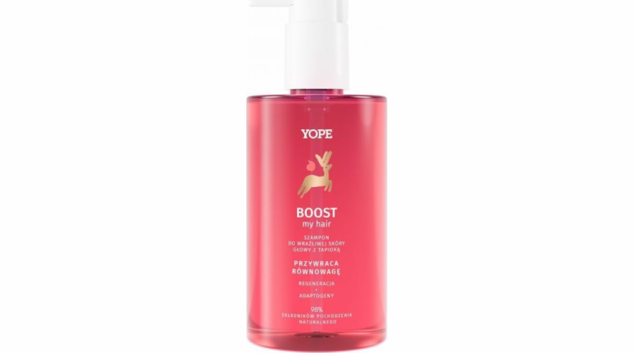 Yope yope posílit můj vlasový šampon pro citlivou pokožku hlavy pomocí tapioky 300 ml