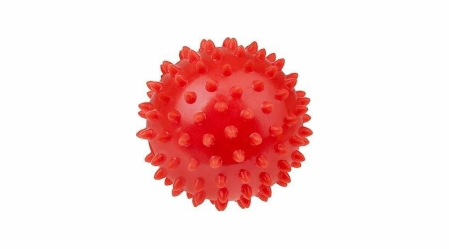 Červený rehabilitační míč 7,6 cm