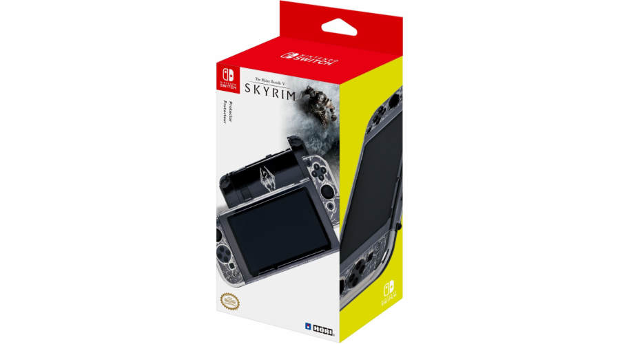 Hori Protective Snap & Go Skyrim Protector Coverlays on Nintendo Switch (NSW-065U)
