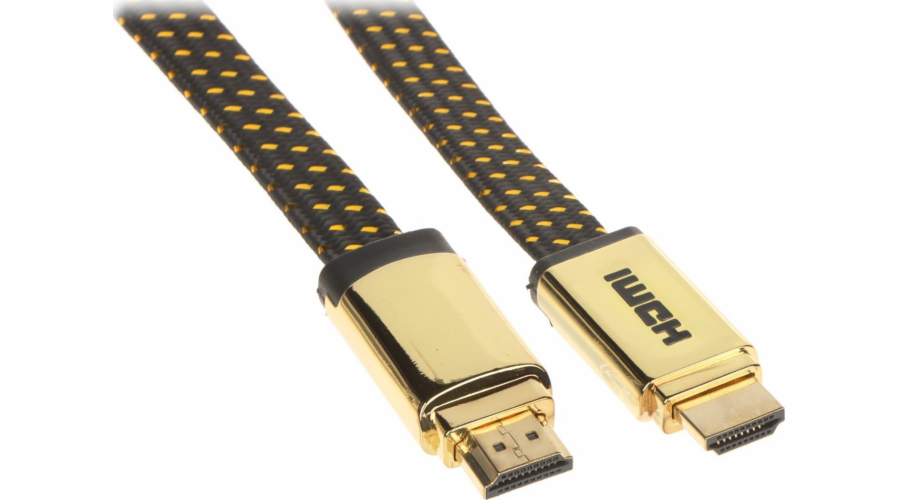 N/A HDMI Cable-HDMI 5M zlato (HDMI-5.0-MFL)