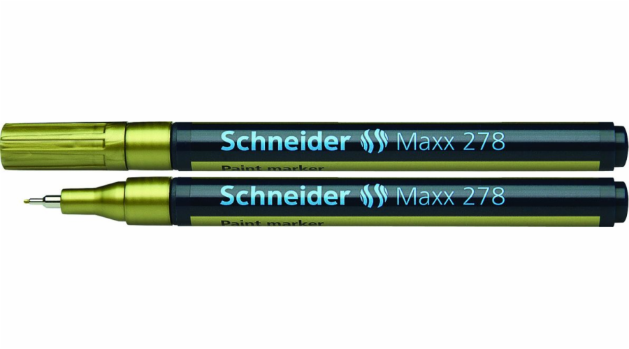 Schneider Oil Marker Schneider Maxx 278, 0,8 mm, zlato - 4004675009630