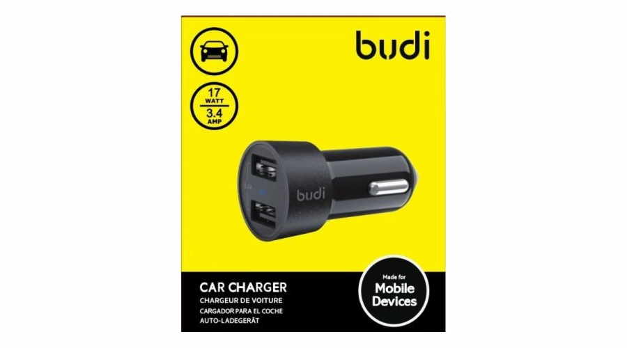 Budi Charger 2x USB-A 3,4 A (BD622Mini)