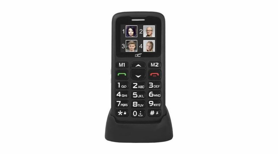 LTC Mob10 Černý mobilní telefon
