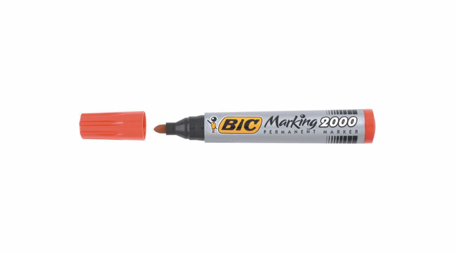 BIC Marker Permanent 2000 Red Tip Red