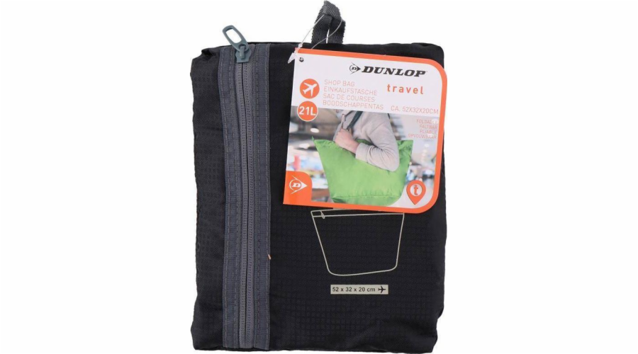 Dunlop Dunlop - skládací nákupní taška (černá)