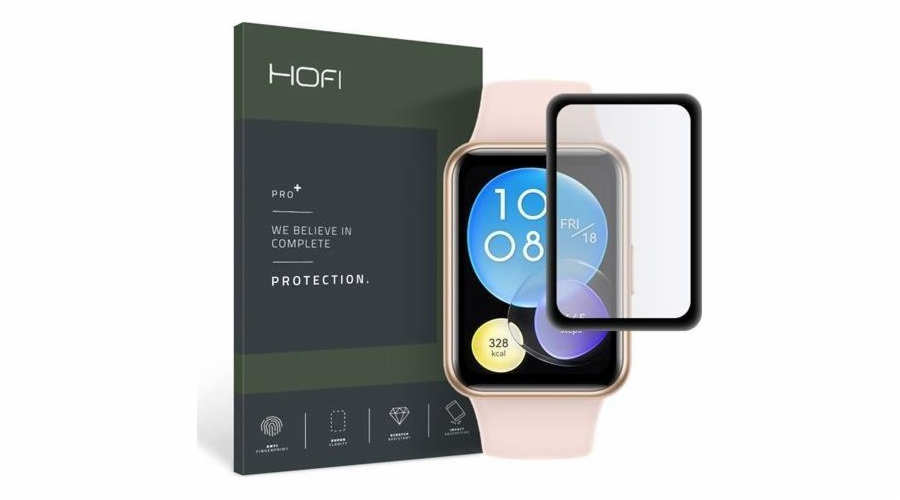 Hofi Hybrid Glass Hofi Hybrid Pro+ Huawei Watch Fit 2 Black