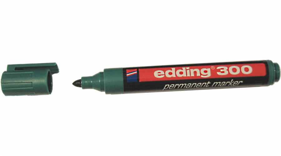 Edding Marker Permanent 300 Round End of Green (EG1003)