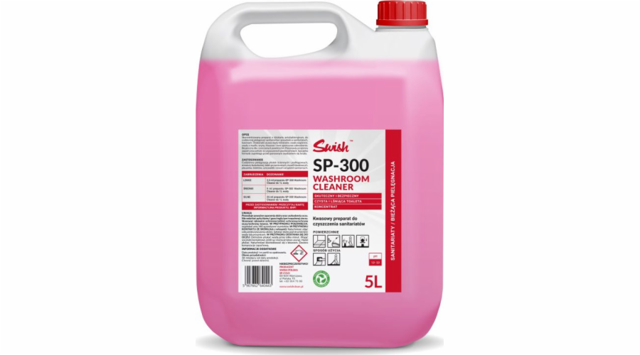 Swish Swish SP - 300 koupelnové čištění tekutiny 5 l