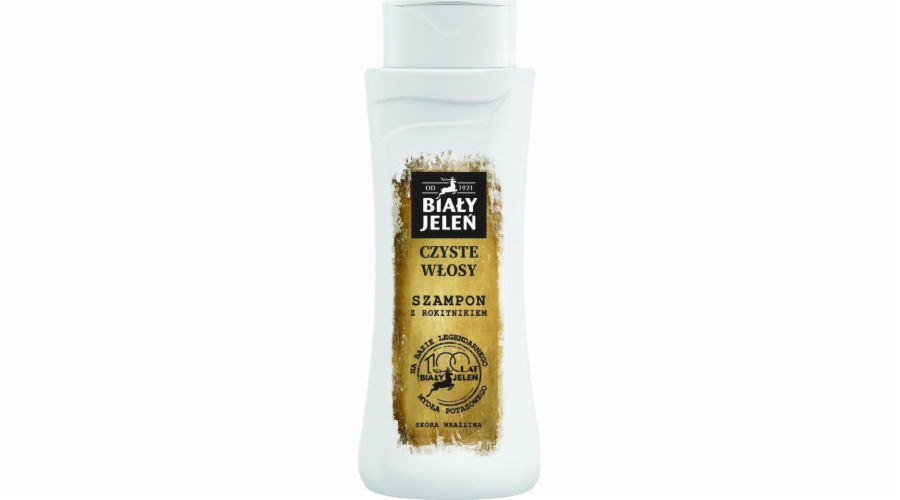 Pollena White Deer Retro Hair Šampon s mořským buckhornem - citlivá pokožka hlavy 300 ml