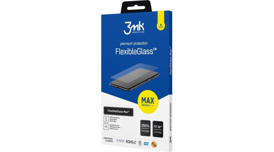 3MK Hybrid Glass 3MK Flexible Glass Max Apple iPhone 13 Pro Max Black
