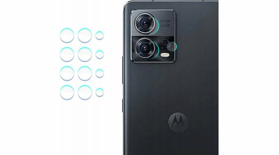 Hybridní sklo 3MK pro 3MK čočka chrání Motorola Edge 30 Fusion [4 Pack]