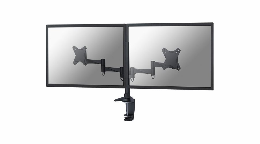 Neomounts FPMA-D1330DBLACK / Flat Screen Desk Mount (clamp/grommet) / Black