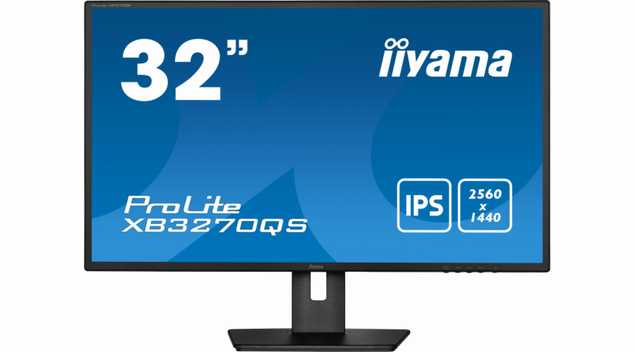 iiyama ProLite XB3270QS-B5 computer monitor 80 cm (31.5 ) 2560 x 1440 pixels Wide Quad HD LED Black