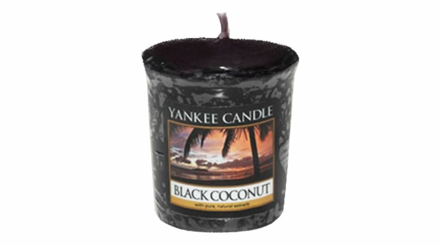 Yankee Candle Classic Votive Samplers Black Coconut 49G Voňavá svíčka svíčka