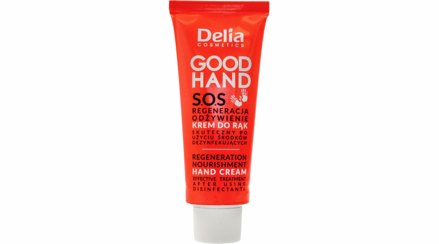 Delia Delia Cosmetics Good Hand S.O.s Regenerace a výživa krému na ruce 75ml