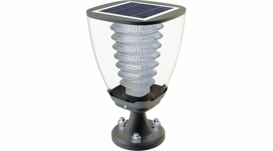 Powerneed Solar Pearl Garden Lamp se senzorem soumraku, 1,6 W panelu, teplé bílé LED světlo
