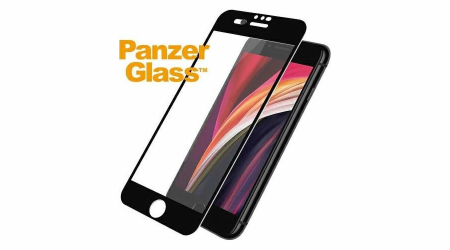 Tanzerglass Tempered Glass pro iPhone 6/6s/7/8/SE 2020 CAMSLIDER BLACK (2685)