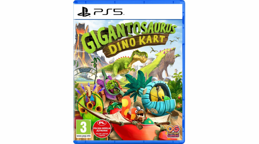 Gigantosaurus (Gigantosaurus): Dino karty PS5