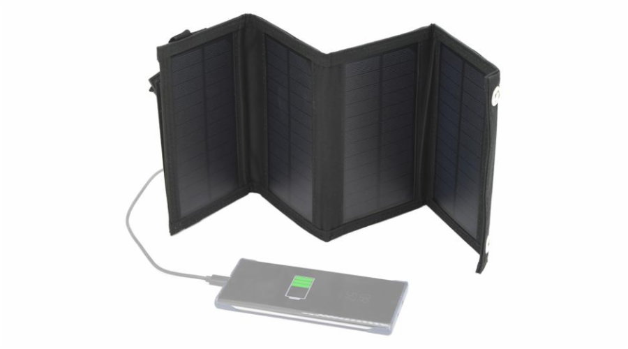 Solární panel Cattara nabíječka 10W, rozkládací