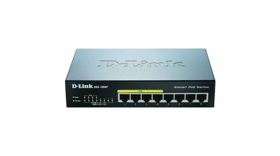 Switch D-Link DGS-1008P/E
