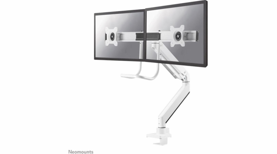 Neomounts Select NM-D775DXWHITE / Flat Screen Desk mount (10-32") desk clamp/grommet / White