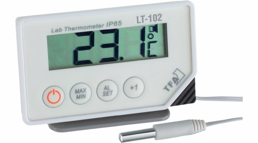 TFA Dostmann LT-102, Teplotní rozsah -40 do +70 °C, typ senzoru NTC