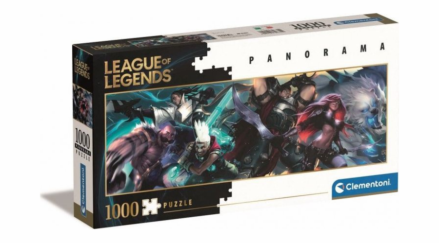 Clementoni panorama League of Legends 39670 1000 dílků
