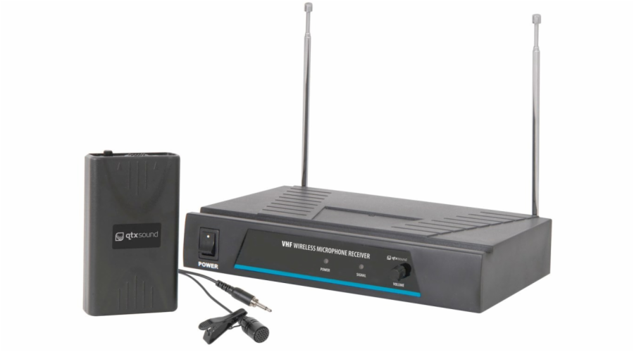 QTX VL1, 1-kanálový bezdrátový mikrofonní set 173,8 MHz