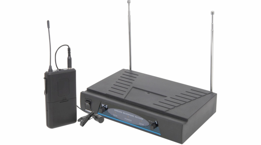 QTX VL1, 1-kanálový bezdrátový mikrofonní set 174,5 MHz