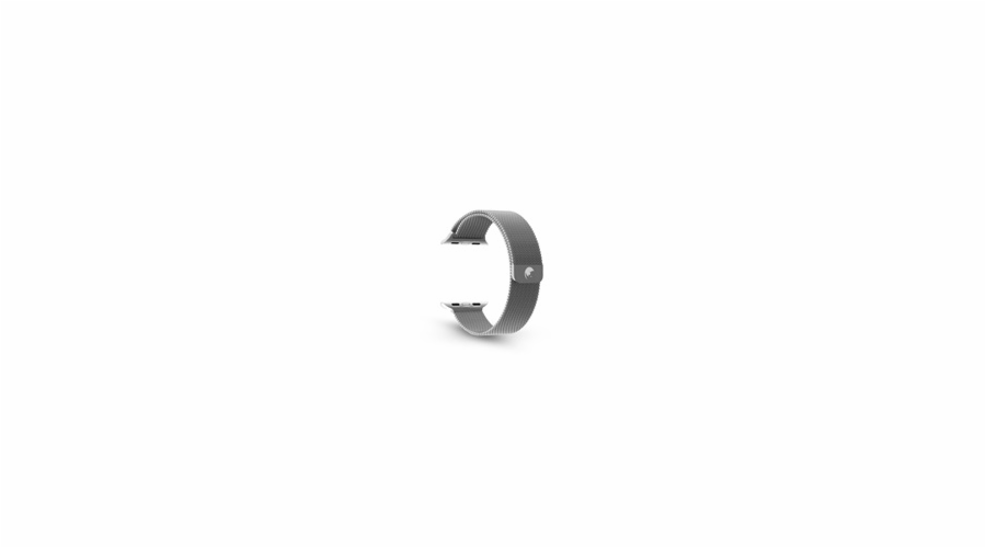 RhinoTech ocelový řemínek milánský tah pro Apple Watch 42 / 44 / 45mm stříbrný