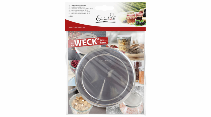 WECK Stainless Steel Lid 100mm