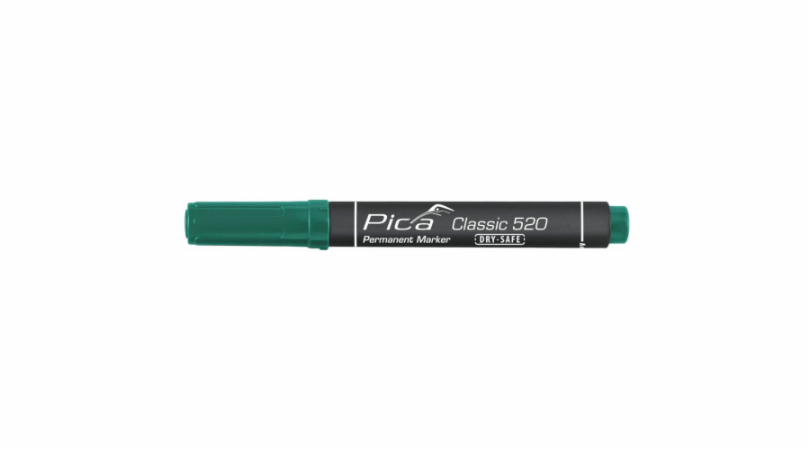 Pica Permanent Marker 1-4mm, Round Tip, green