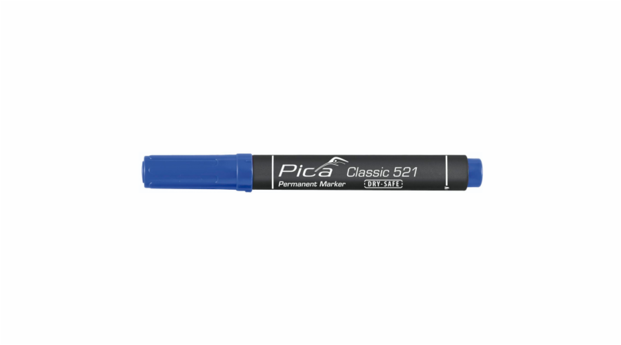 Pica Permanentmarker 2-6mm, Wedge Tip, blue