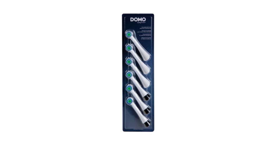 Sada 6 ks náhradních zubních kartáčků - DOMO DO9233TB-REPL