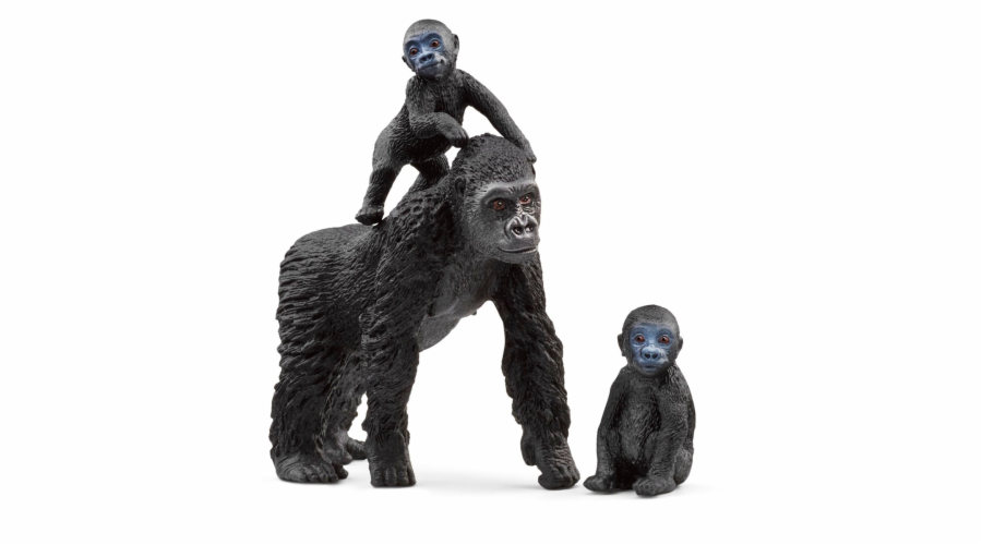 Schleich Wild Life 42601 Lowland Gorilla Family