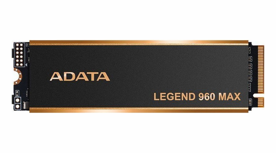 ADATA LEGEND 960 MAX 4TB, ALEG-960M-4TCS ADATA LEGEND 960 MAX vč. Heatsink 4TB SSD / Interní / PCIe Gen4x4 M.2 2280 / 3D NAND