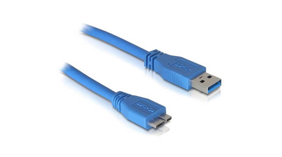 Delock USB 3.0 kabel A samec/ Micro samec délka 1m