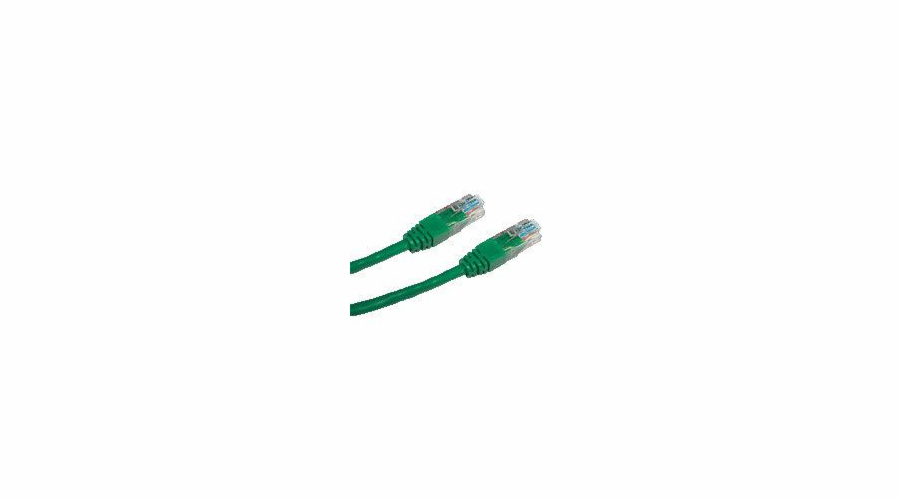 DATACOM patch cord UTP cat5e 10M zelený