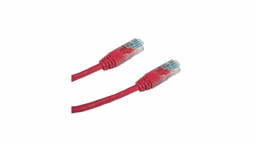 DATACOM Patch kabel UTP CAT5E 5m červený