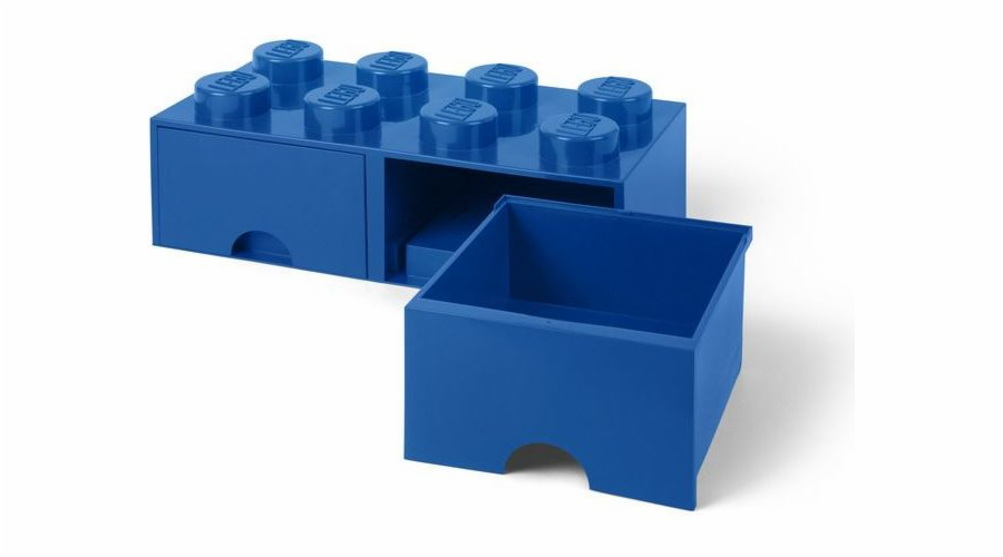 LEGO Brick Drawer 8 blau, Aufbewahrungsbox