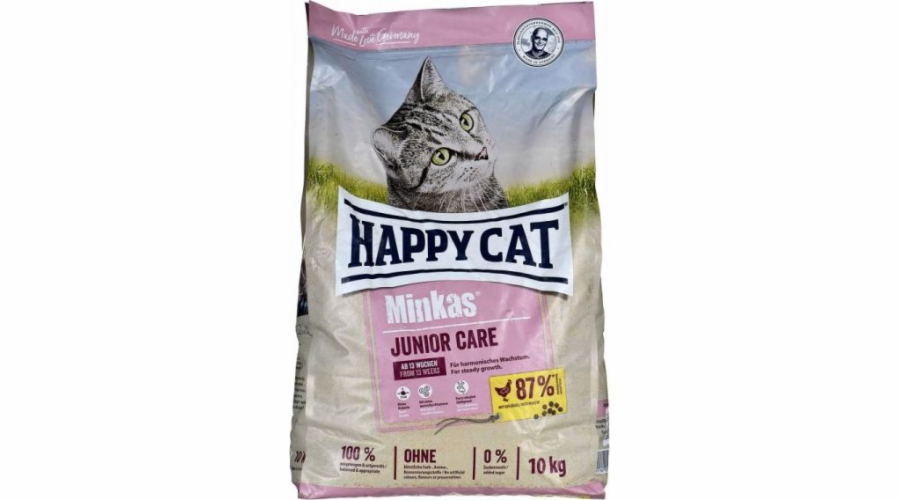 Happy Cat Happy Cat Minkas Junior Care Drůbež 10 kg