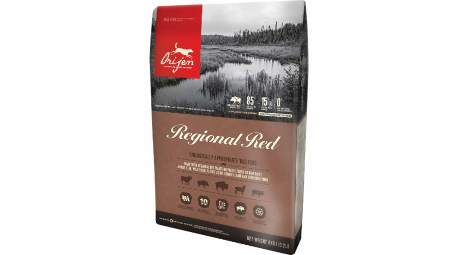 ORIJEN Regional Red - dry dog food - 11 4 kg